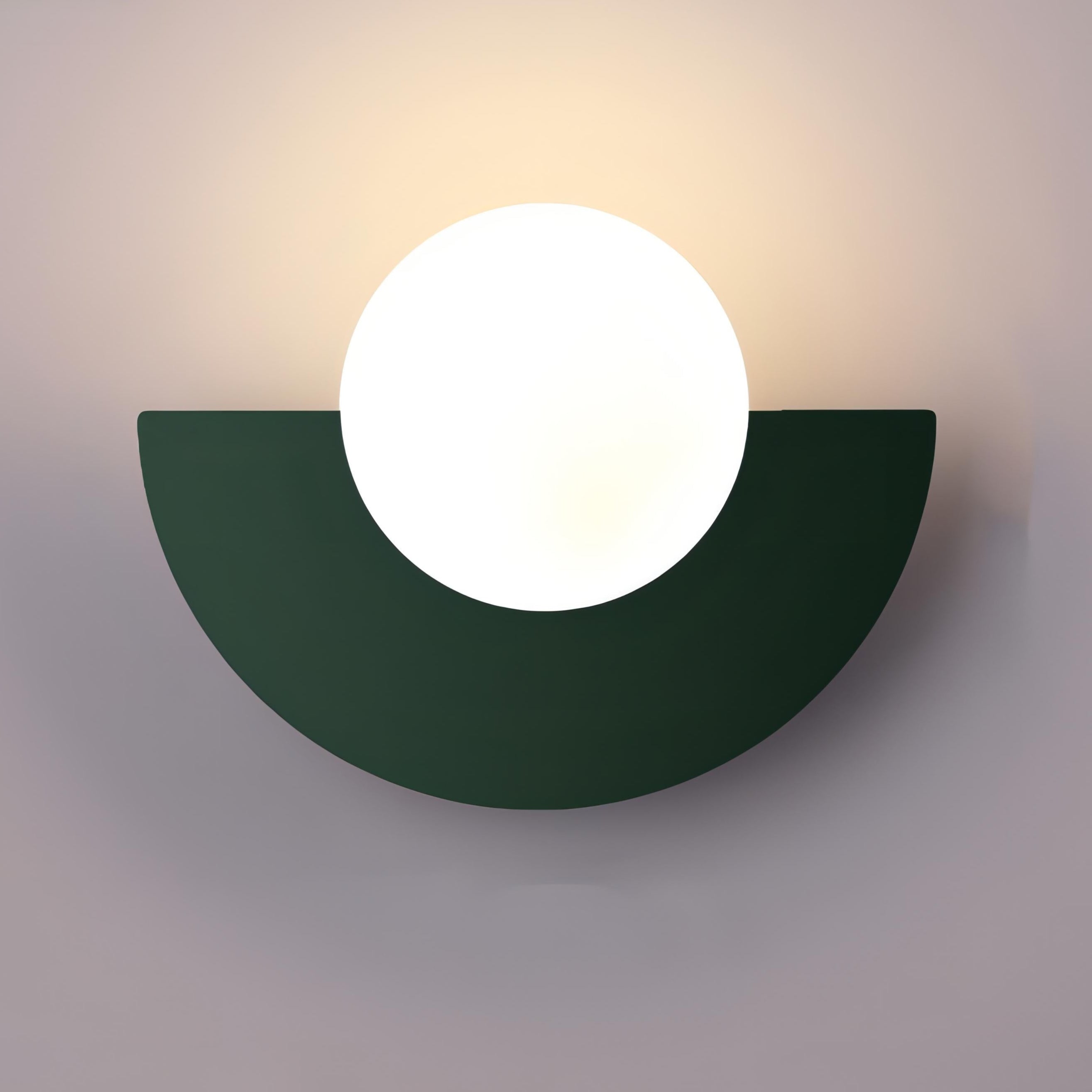 Everest | Modern Semicircle Wall Lamp in Nordic Style with Integrated LED 7