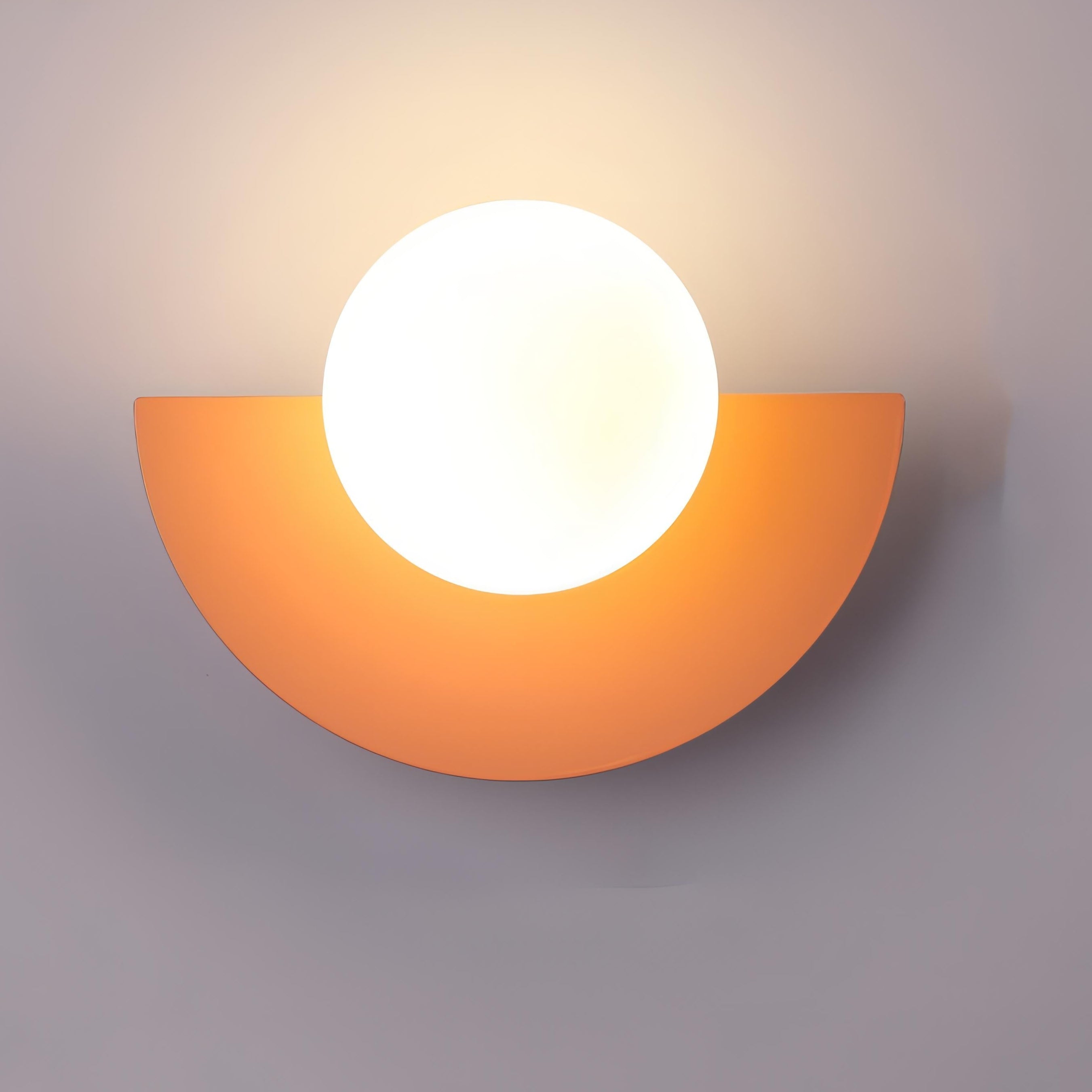 Everest | Modern Semicircle Wall Lamp in Nordic Style with Integrated LED 8