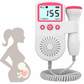 Fetal Doppler Heart Rate Monitor For Home Use Pregnancy Baby Fetal Heartbeat Detector 0