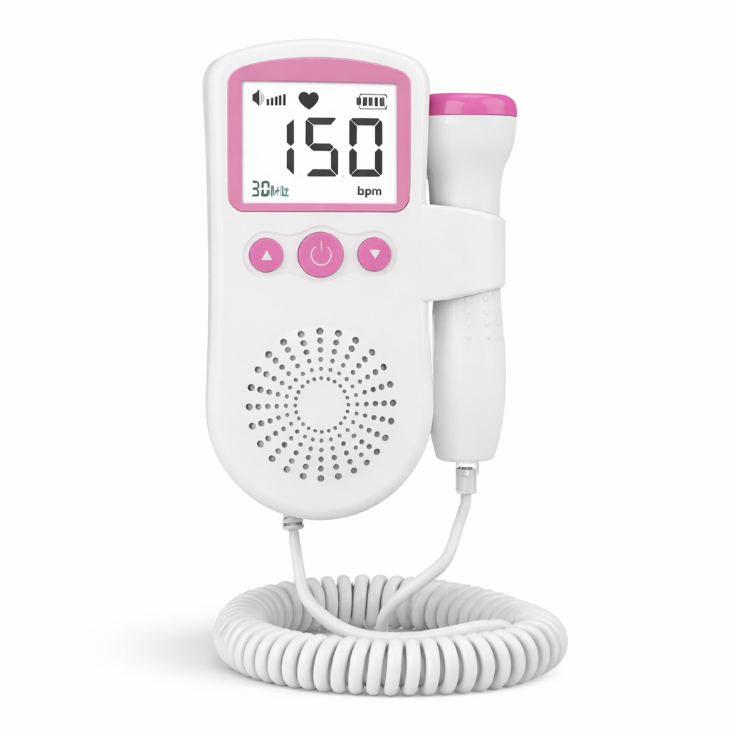 Fetal Heartbeat Doppler Monitor With Heart Rate Detection And Sound Alerts 5