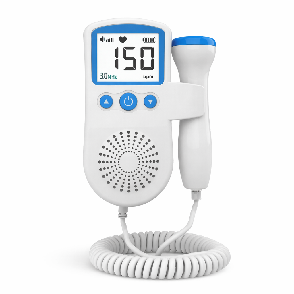 Fetal Heartbeat Doppler Monitor With Heart Rate Detection And Sound Alerts 6