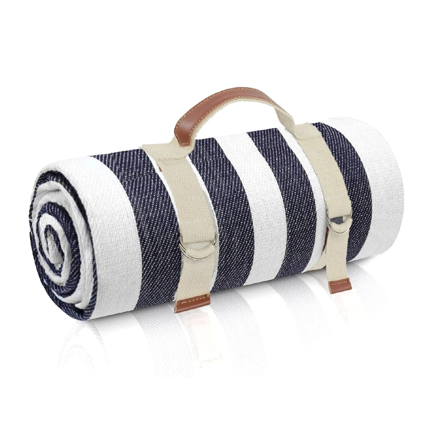Foldable Waterproof Picnic Blanket With Carry Strap For Beach And Camping Trips And Picnics 5