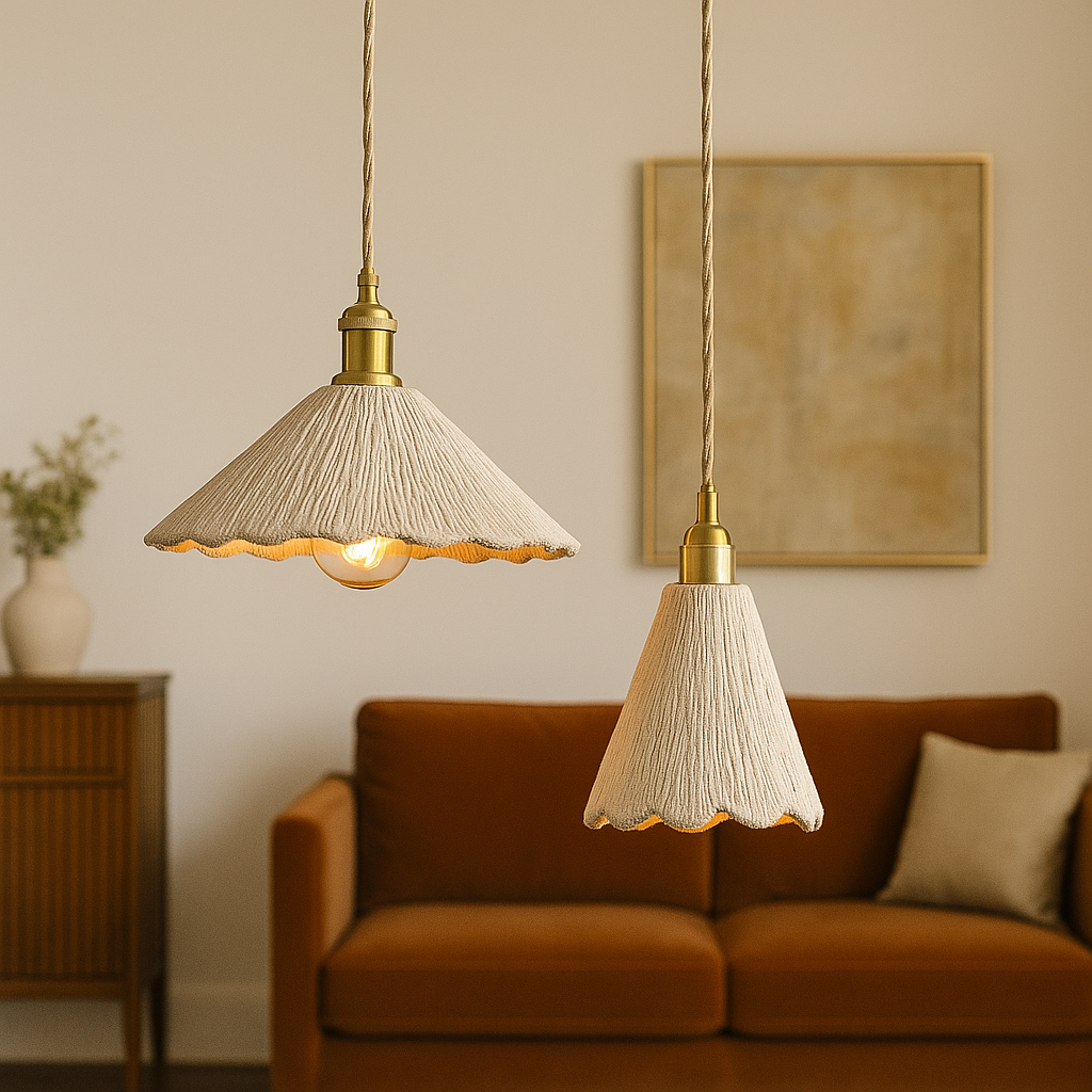 Handcrafted Cement Pendant Light for Kitchen Island & Stylish Interiors 1