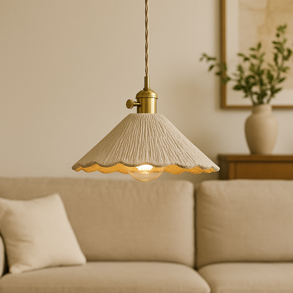 Handcrafted Cement Pendant Light for Kitchen Island & Stylish Interiors 3