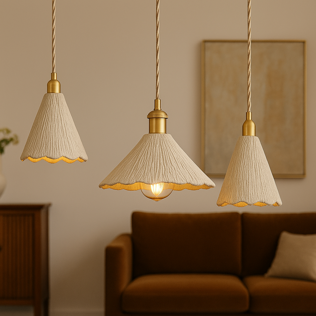 Handcrafted Cement Pendant Light for Kitchen Island & Stylish Interiors 5