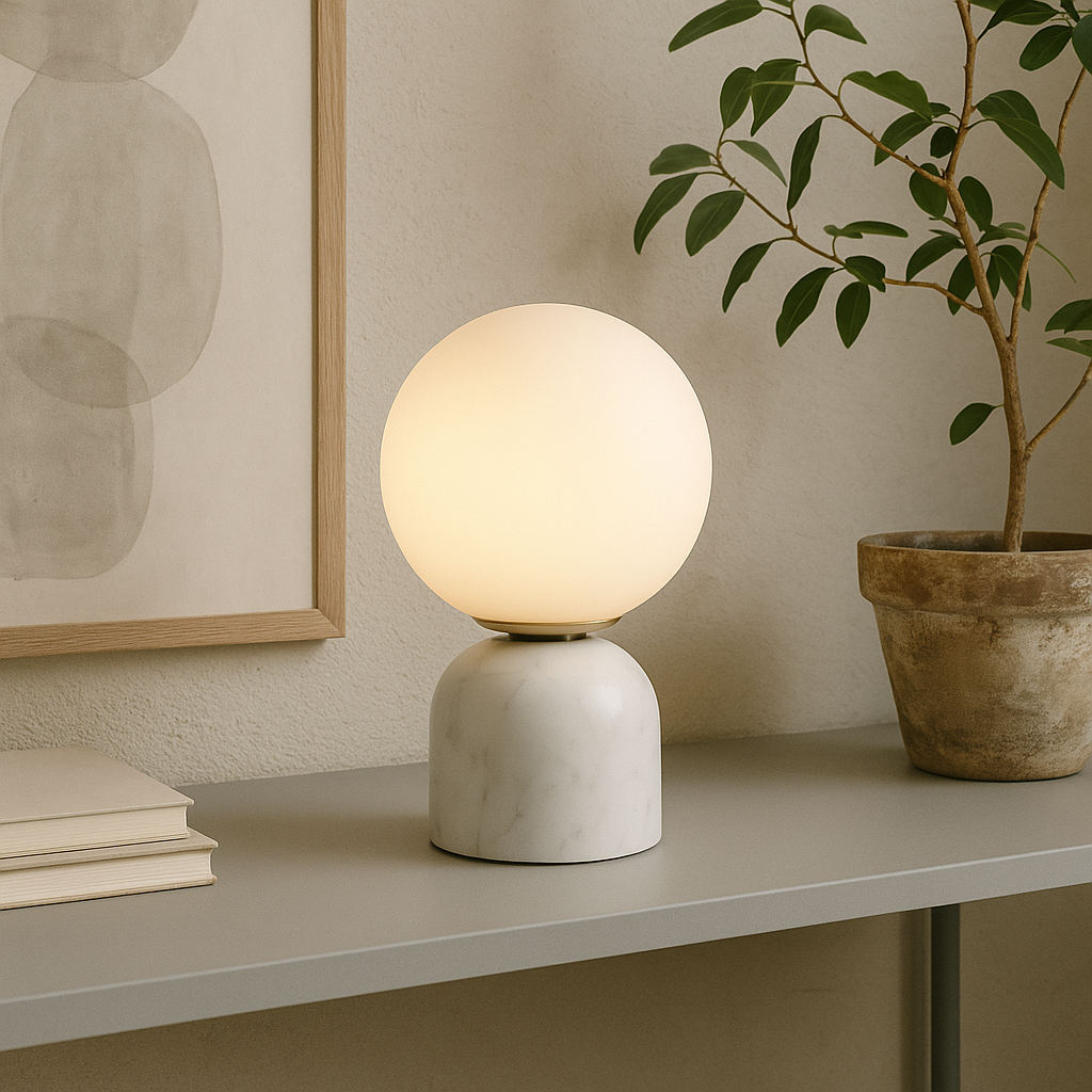 Hindsa | Contemporary Table Lamp with Scandinavian Design 1