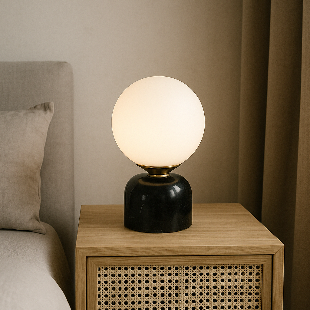 Hindsa | Contemporary Table Lamp with Scandinavian Design 2