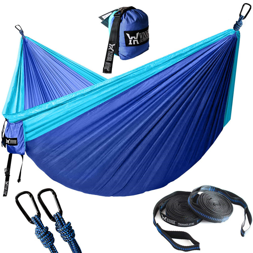 Lightweight Two-Person Camping Hammock For Outdoor Travel And Everyday Comfort 0