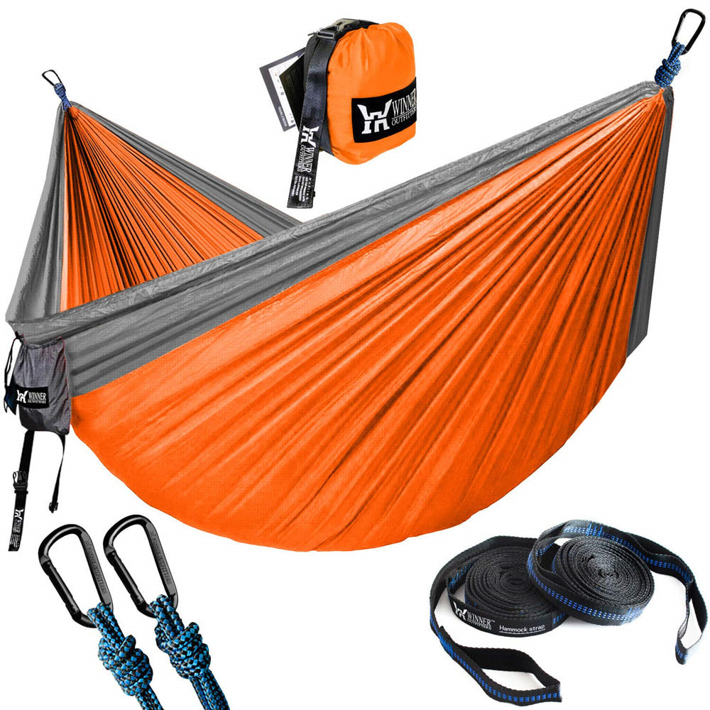 Lightweight Two-Person Camping Hammock For Outdoor Travel And Everyday Comfort 2