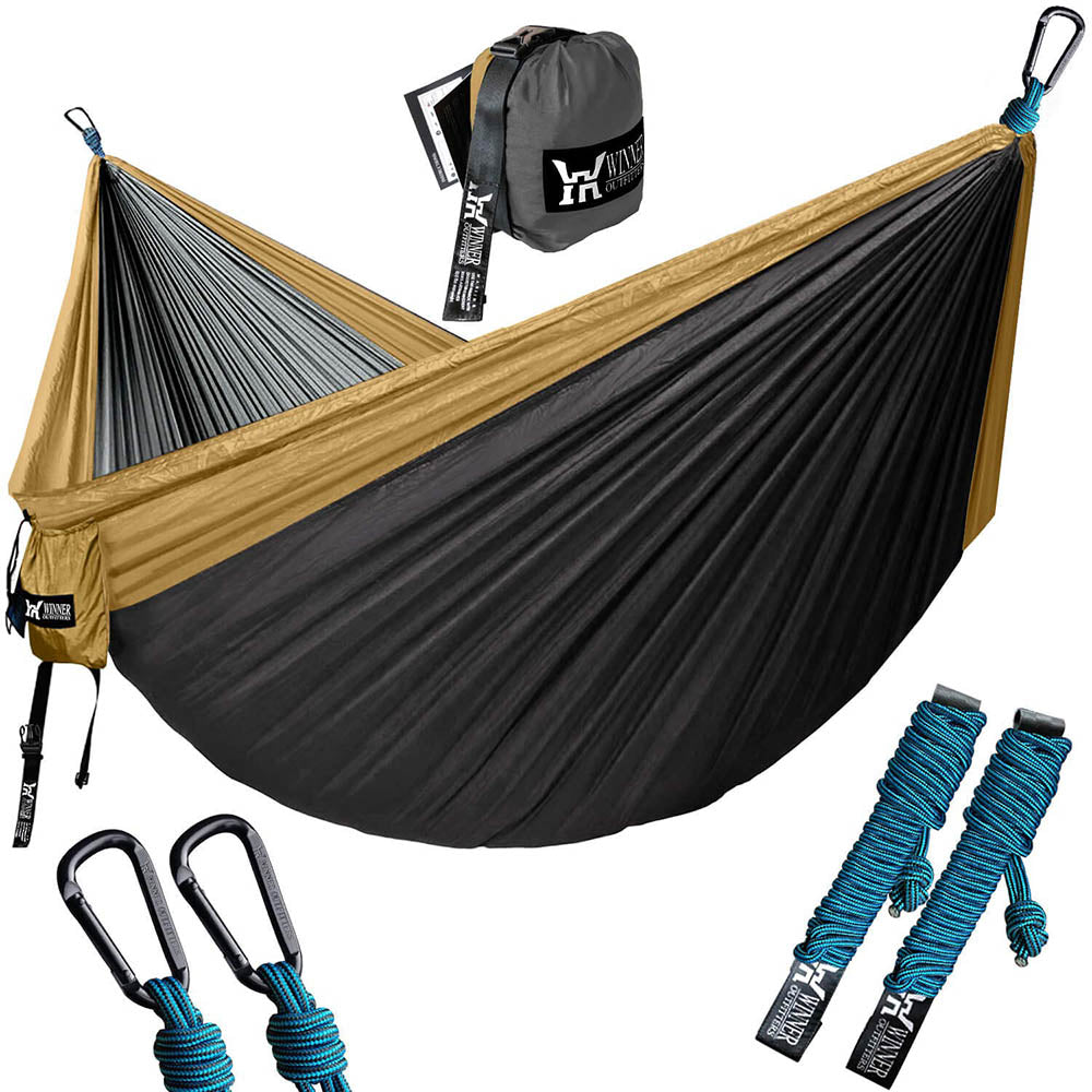 Lightweight Two-Person Camping Hammock For Outdoor Travel And Everyday Comfort 3