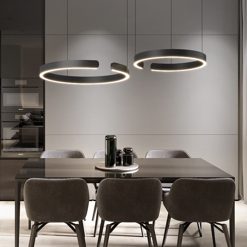 Modern Circle Pendant Lighting | Stylish Design for Kitchen Island and Contemporary Spaces 3
