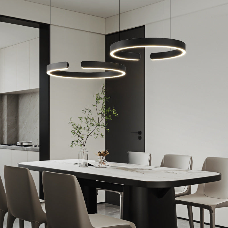 Modern Circle Pendant Lighting | Stylish Design for Kitchen Island and Contemporary Spaces 4