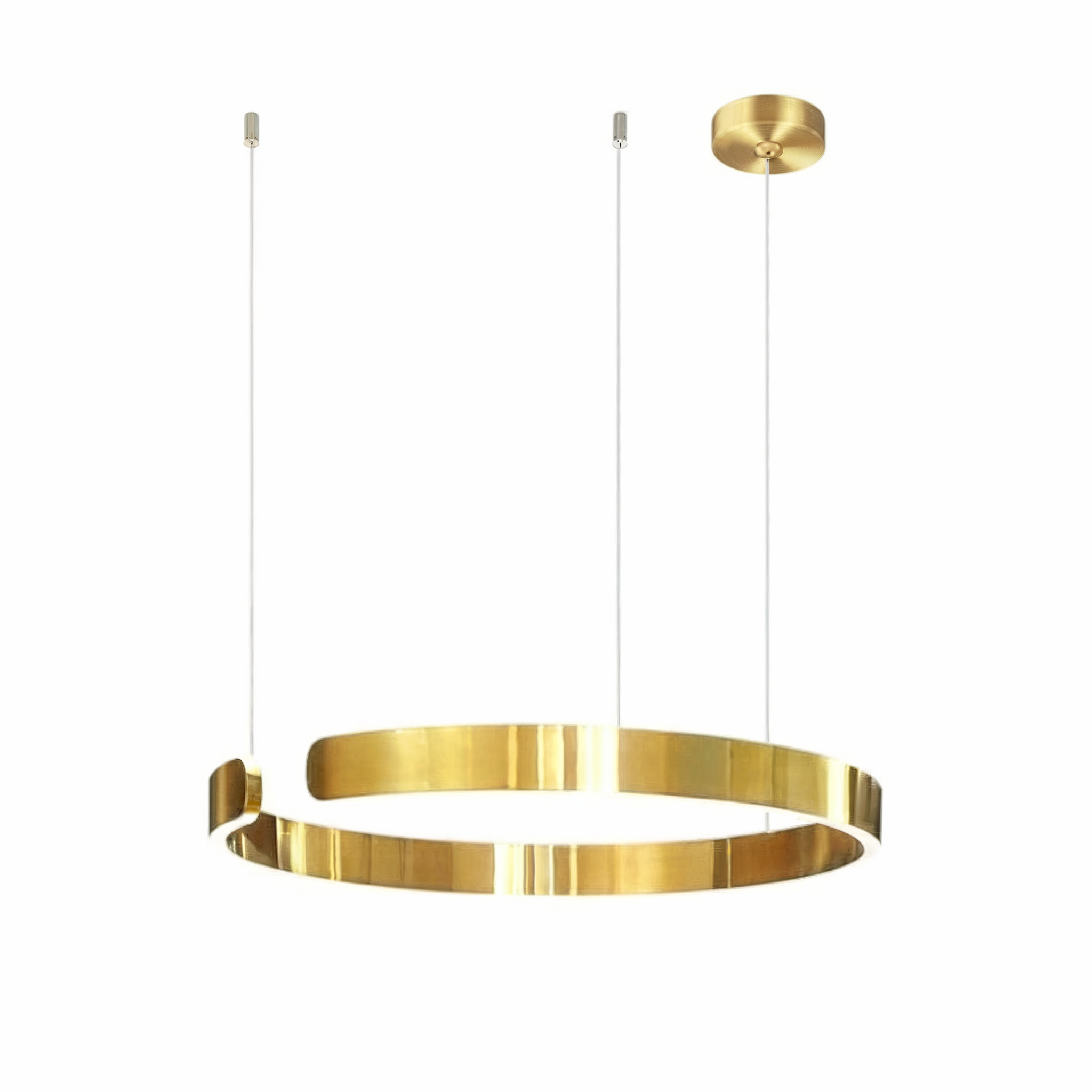 Modern Circle Pendant Lighting | Stylish Design for Kitchen Island and Contemporary Spaces 8