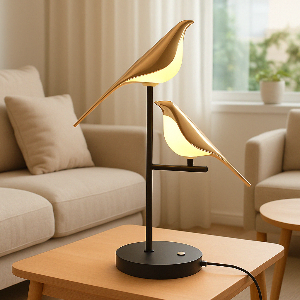 MrBird | Unique Bird Design Table Lamp for Bedroom and Living Room 1