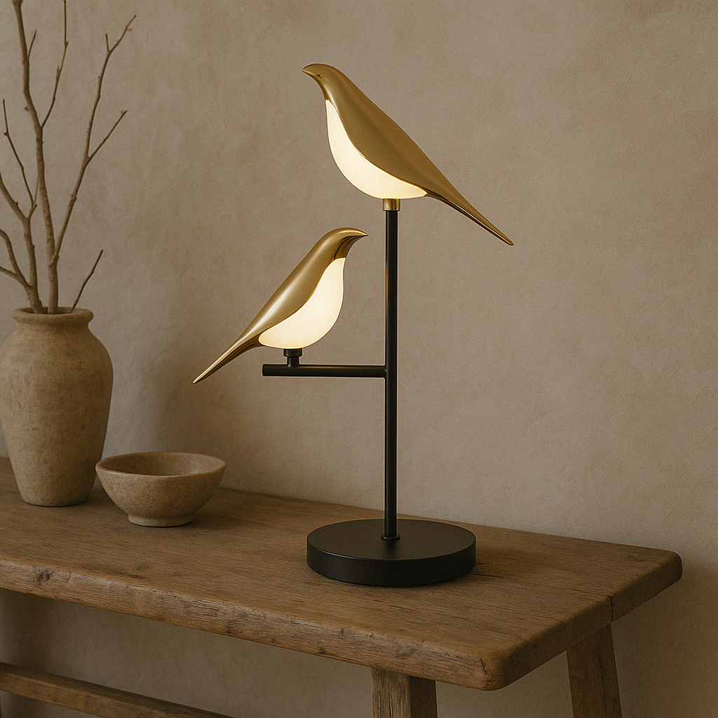 MrBird | Unique Bird Design Table Lamp for Bedroom and Living Room 4