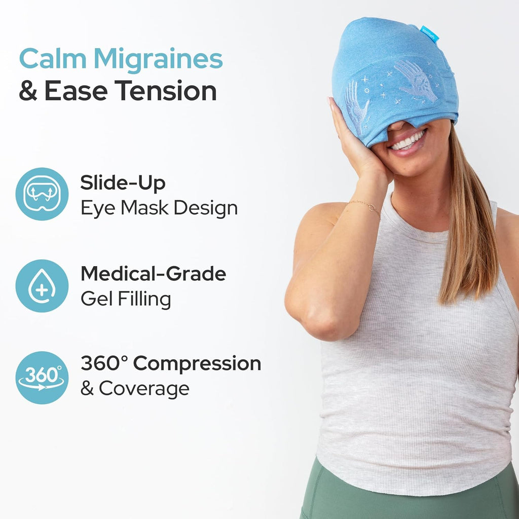 NovaNest Migraine Cap Deluxe Edition For Everyday And Travel Use Ideal Travel Wear 6
