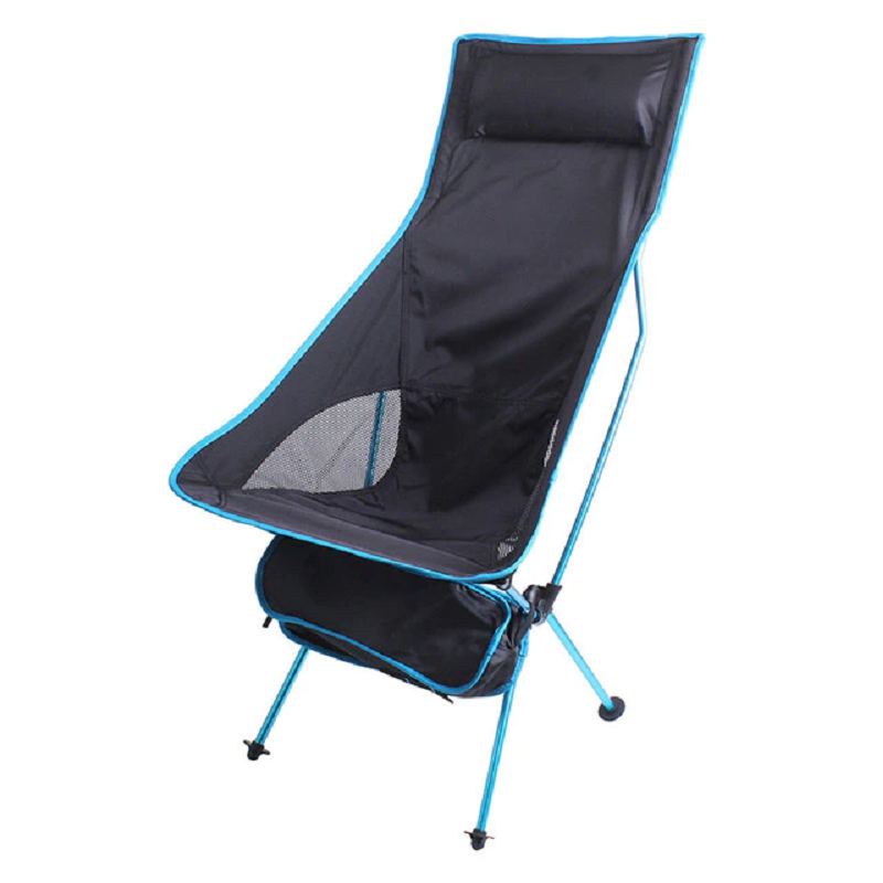 NovaTrail Lightweight Folding High Back Camping Chair For Outdoor Travel And Camping Comfort 1