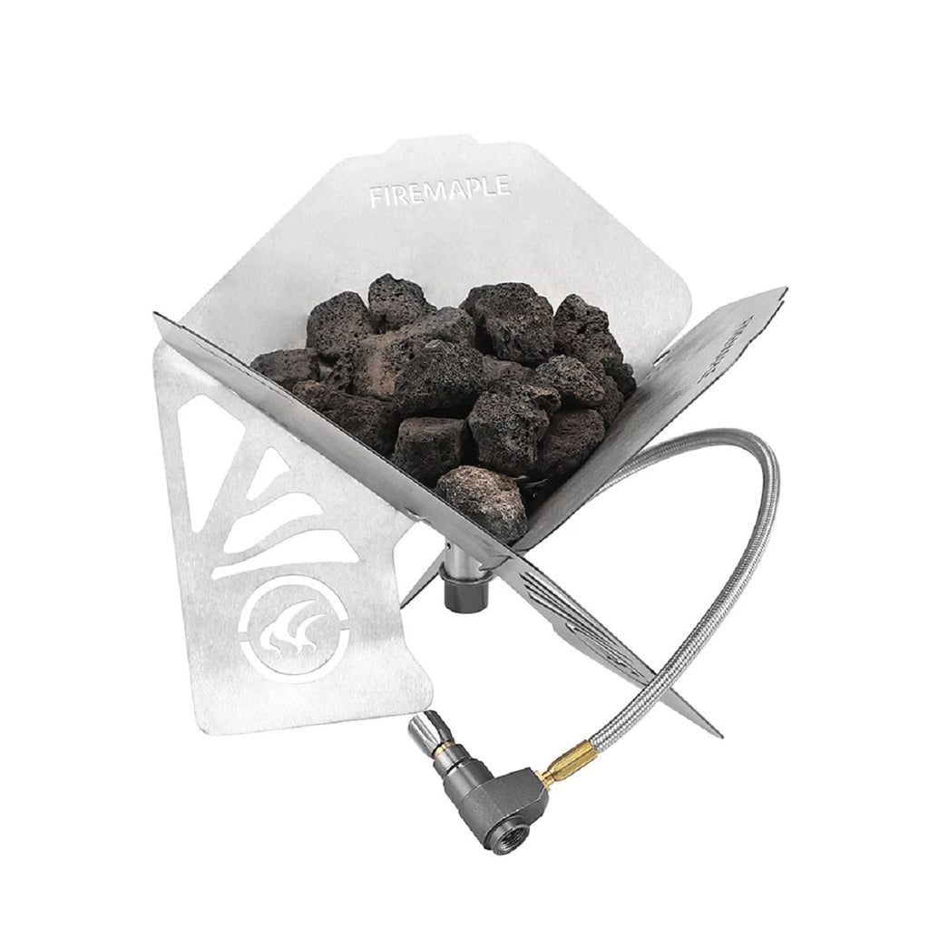 Portable Fire Pit, Windproof Foldable Stainless Steel Heater For Camping And Outdoor Adventures 0