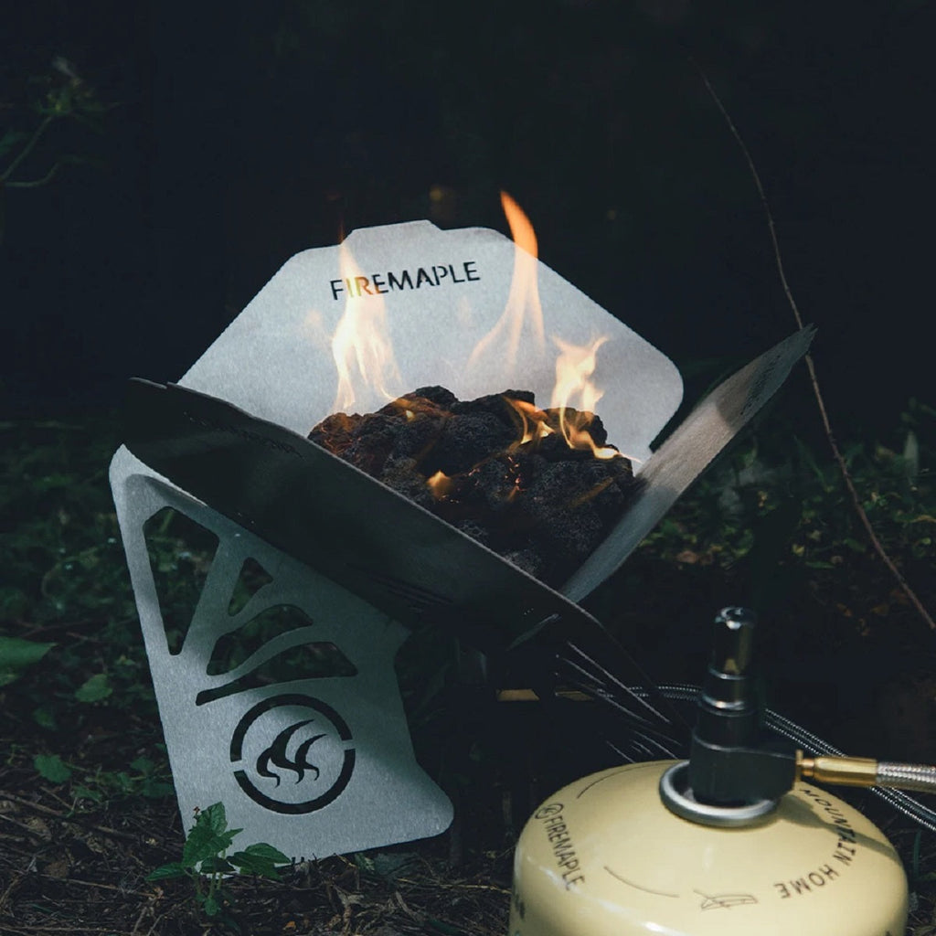 Portable Fire Pit, Windproof Foldable Stainless Steel Heater For Camping And Outdoor Adventures 1