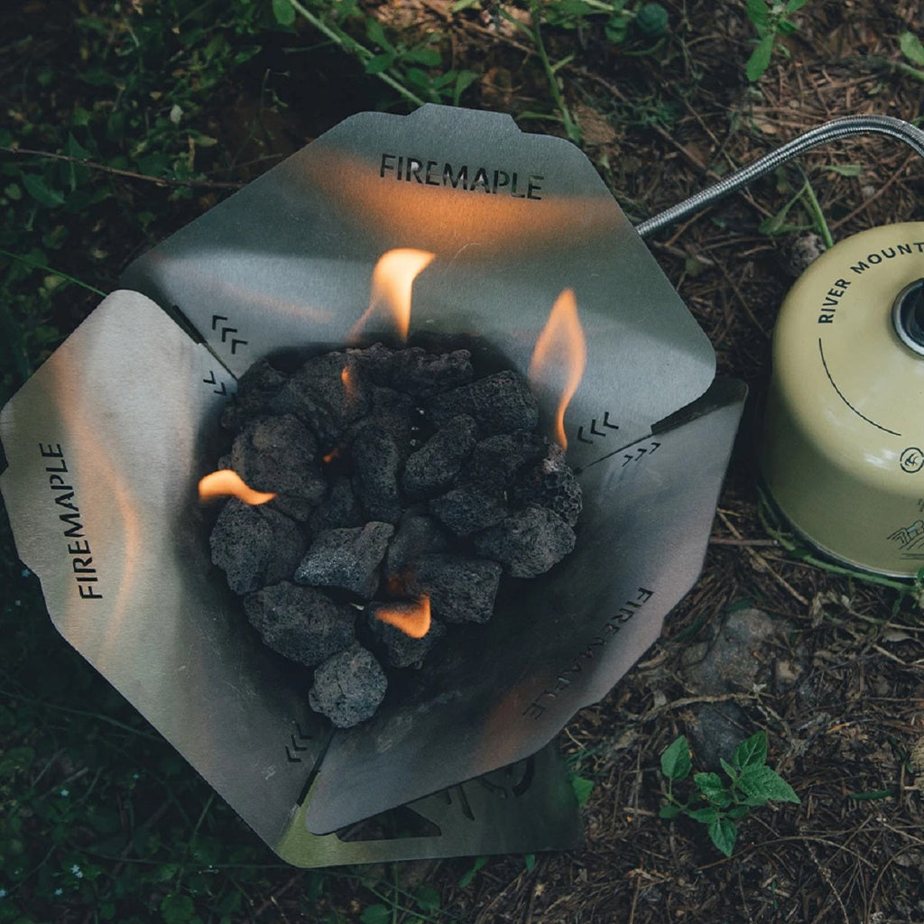 Portable Fire Pit, Windproof Foldable Stainless Steel Heater For Camping And Outdoor Adventures 3