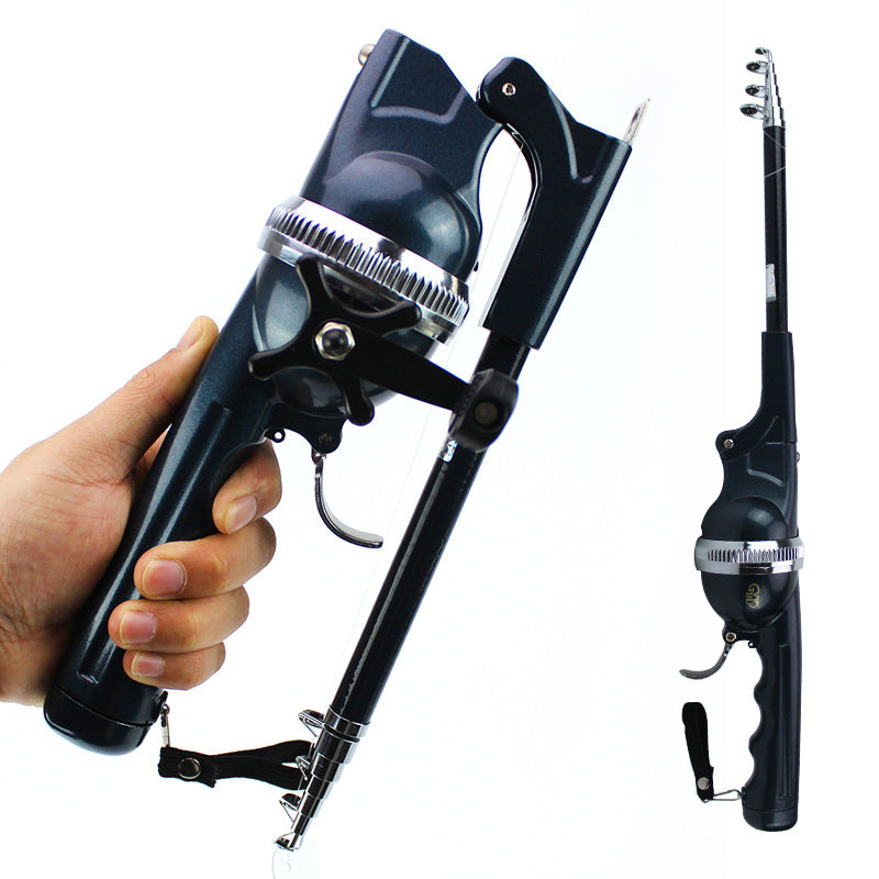 Portable Folding Fishing Rod Northcrest Outfitters Compact Travel Rod For Outdoor Angling Adventures 0