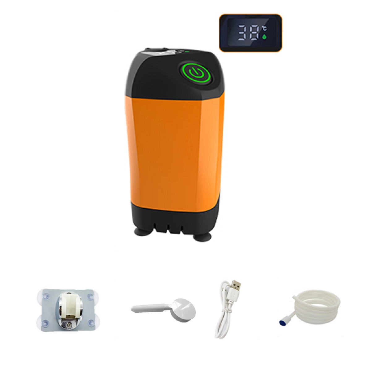 Portable Outdoor Electric Camping Shower Pump With Handheld Head For Remote Campsites 1