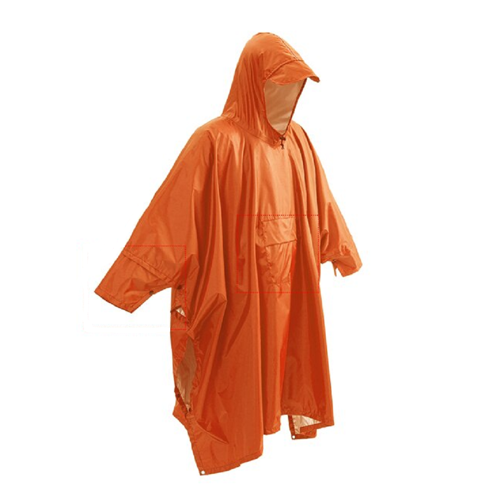 Portable Three-In-One Hiking And Camping Raincoat For Outdoor Adventures And Trekking Trips 0