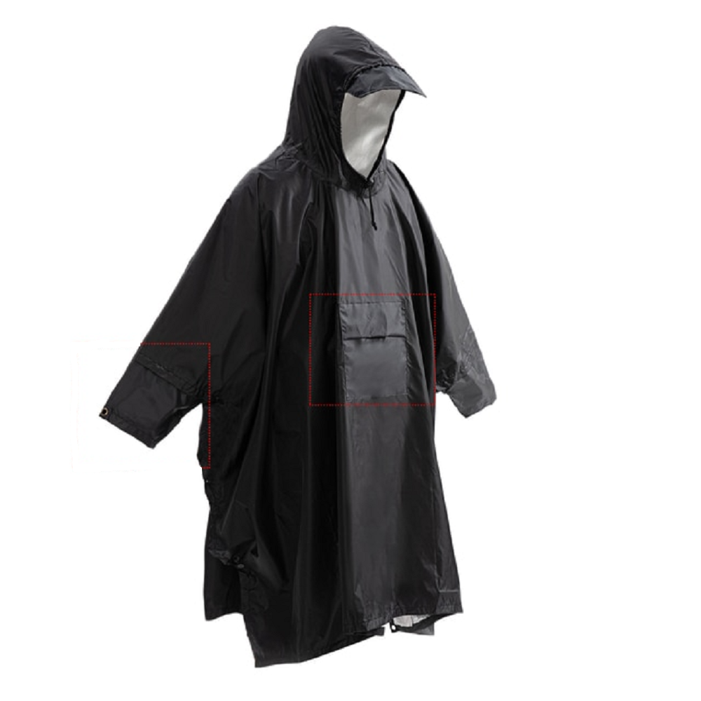 Portable Three-In-One Hiking And Camping Raincoat For Outdoor Adventures And Trekking Trips 1