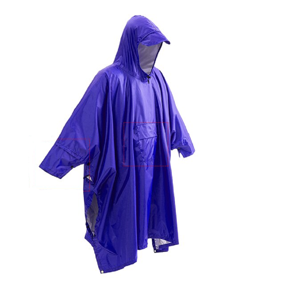 Portable Three-In-One Hiking And Camping Raincoat For Outdoor Adventures And Trekking Trips 5