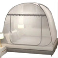 Portable Yurt Mosquito Net Bed Canopy For Adults, Foldable Design For Camping And Home Use 0