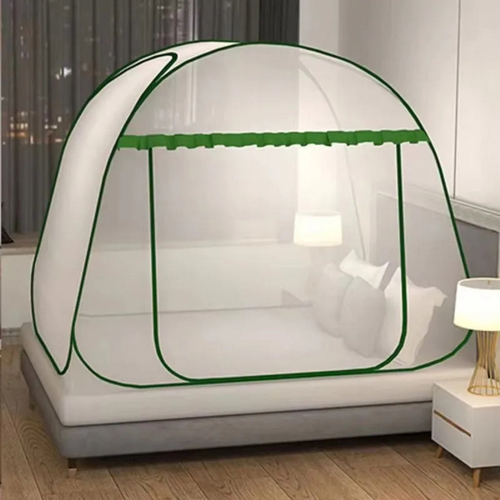Portable Yurt Mosquito Net Bed Canopy For Adults, Foldable Design For Camping And Home Use 7