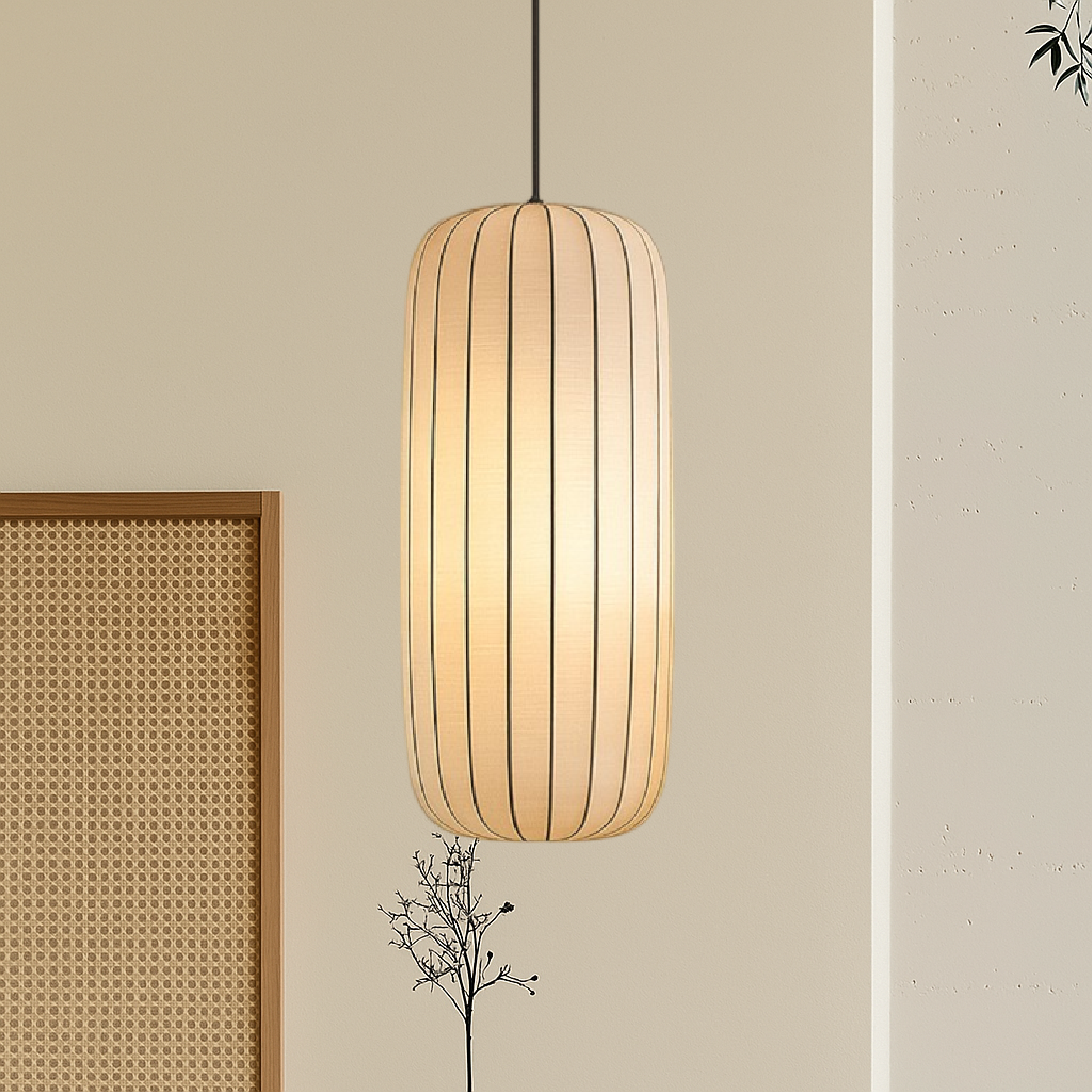 Rendara | Contemporary Silk Pendant Light for Kitchen and Living Spaces 5