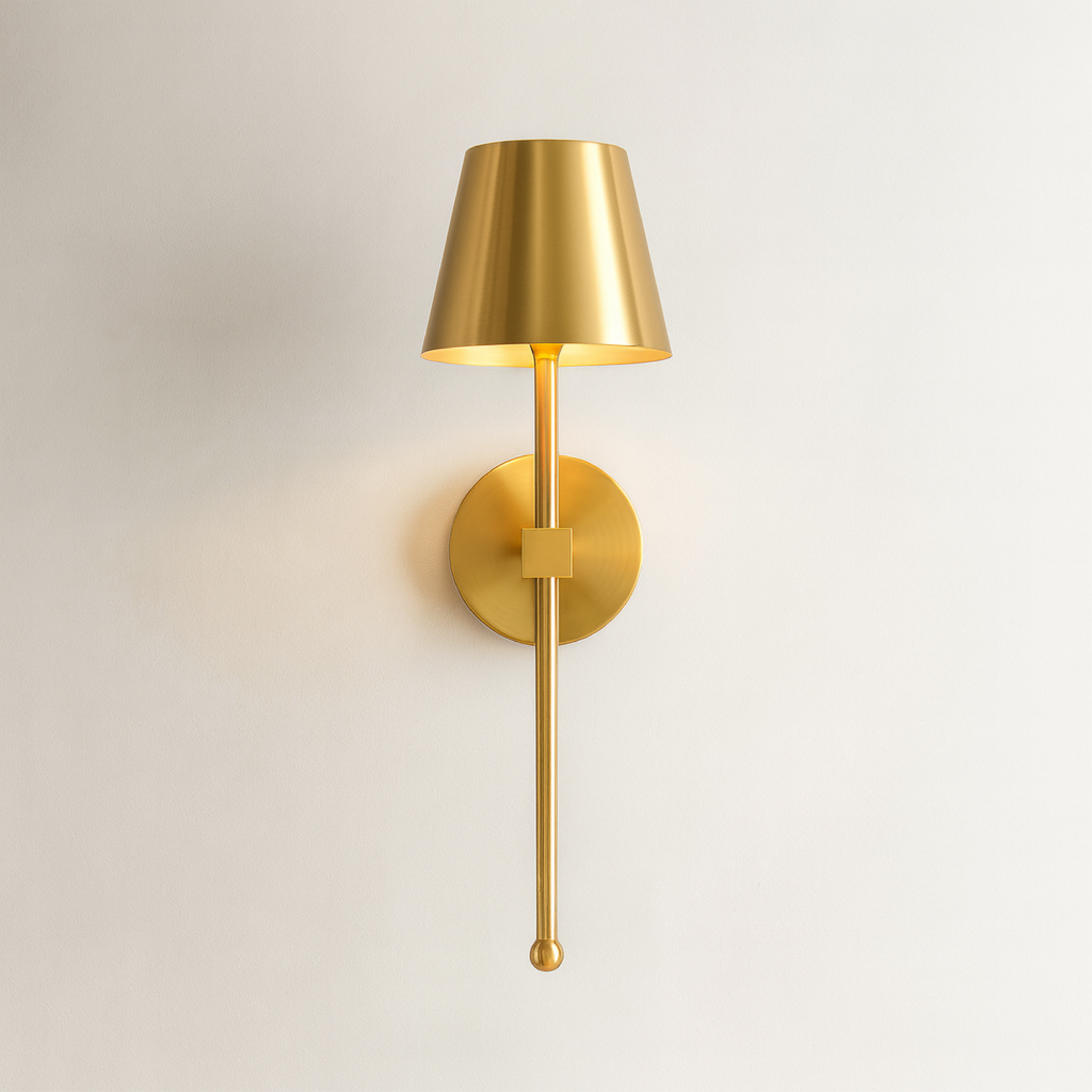 Sleek Rechargeable Wall Light for Modern Home Décor with Integrated LED 7