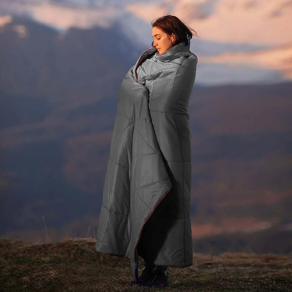 SummitCloud Camping Sleep Pad And Thermal Blanket For Cold Weather Outdoor Use Cozy Nighttime Rest Pad 6