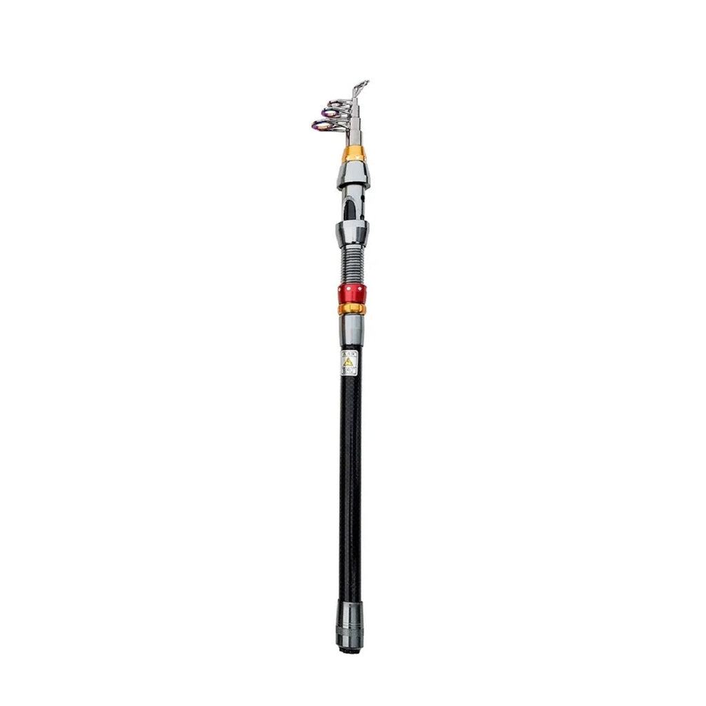 Telescopic Carbon Fiber Fishing Rod And Reel Combo, Super Hard Spinning Kit For Serious Angling 2