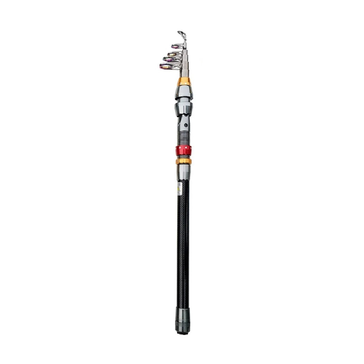 Telescopic Carbon Fiber Fishing Rod And Reel Combo, Super Hard Spinning Kit For Serious Angling 3