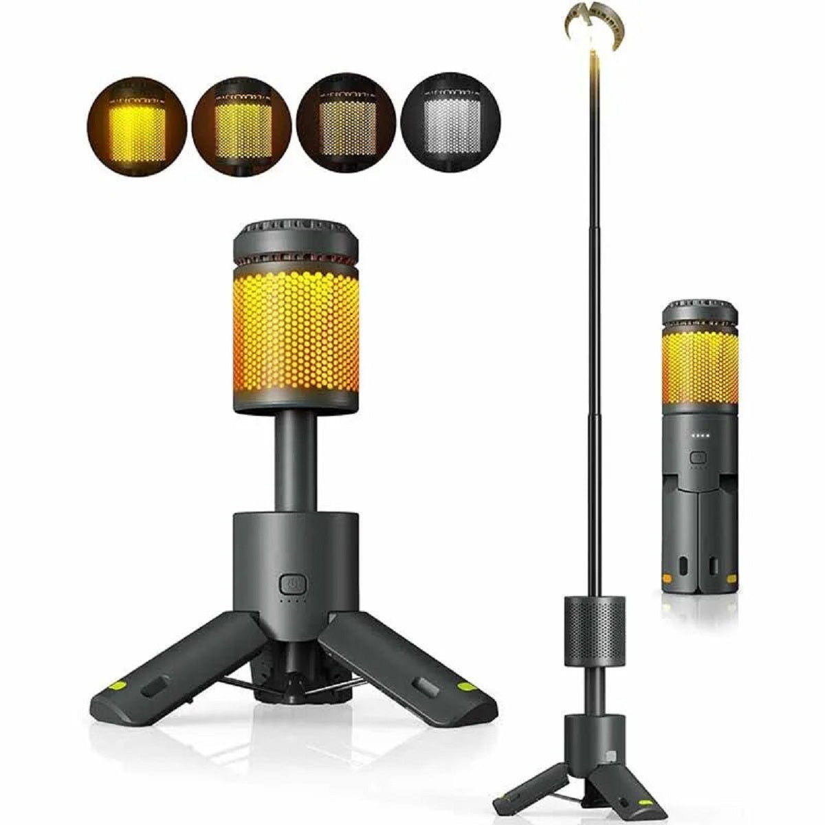 Telescopic Design Camping Light For Outdoor Use, Versatile Illumination For Camps And Activities 4