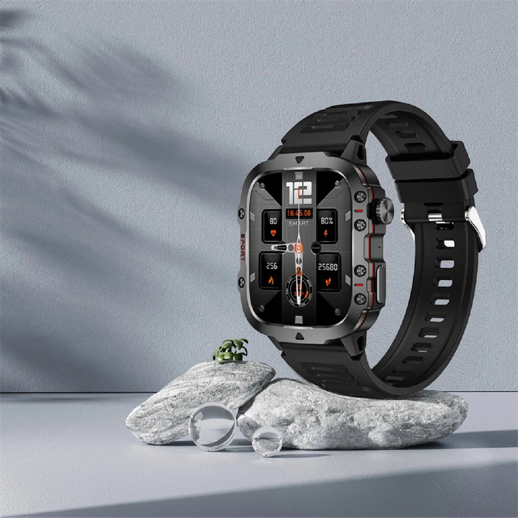 TerraGuard Pro Rugged Outdoor GPS Smartwatch With Bluetooth Calling And Waterproof Build 5