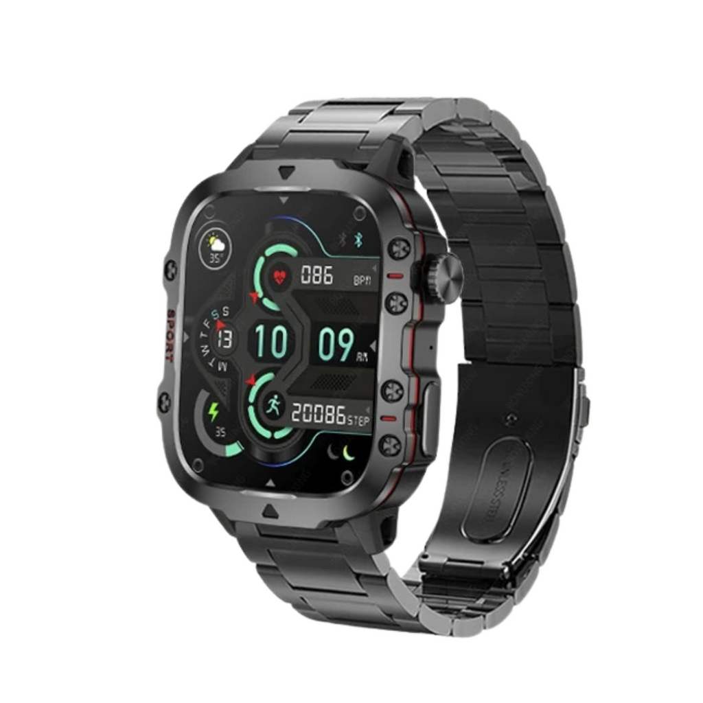 TerraGuard Pro Rugged Outdoor GPS Smartwatch With Bluetooth Calling And Waterproof Build 8