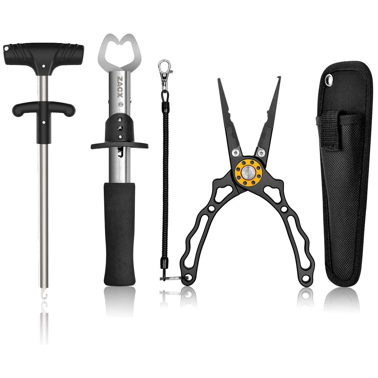 Three In One Professional Fishing Tool Set For Anglers, Durable Multi Tool Kit For Everyday Fishing Tasks 0