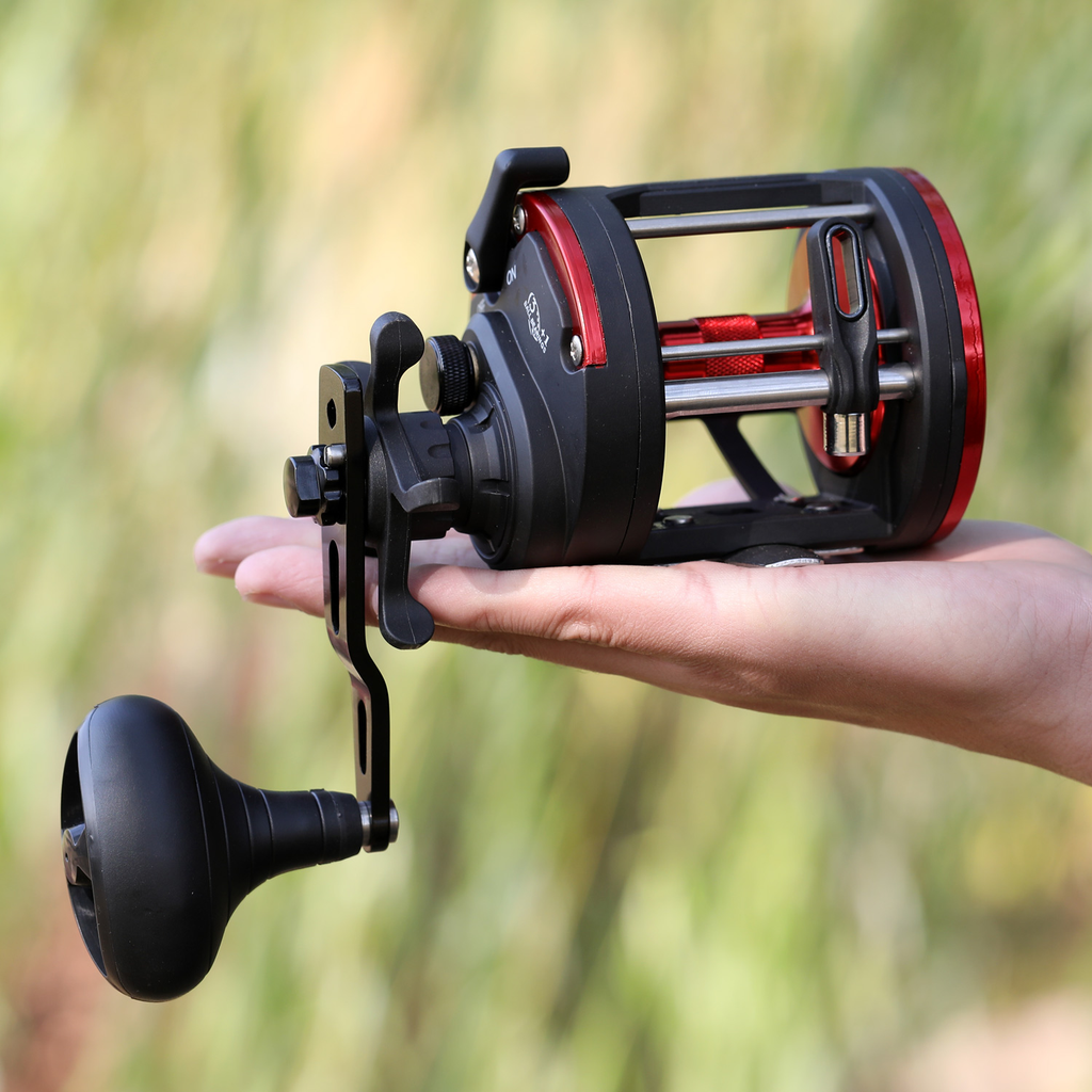 Trolling Drum Fishing Reels Obsidian North Gear Classic Model For Anglers And Reels Enthusiasts Worldwide 2