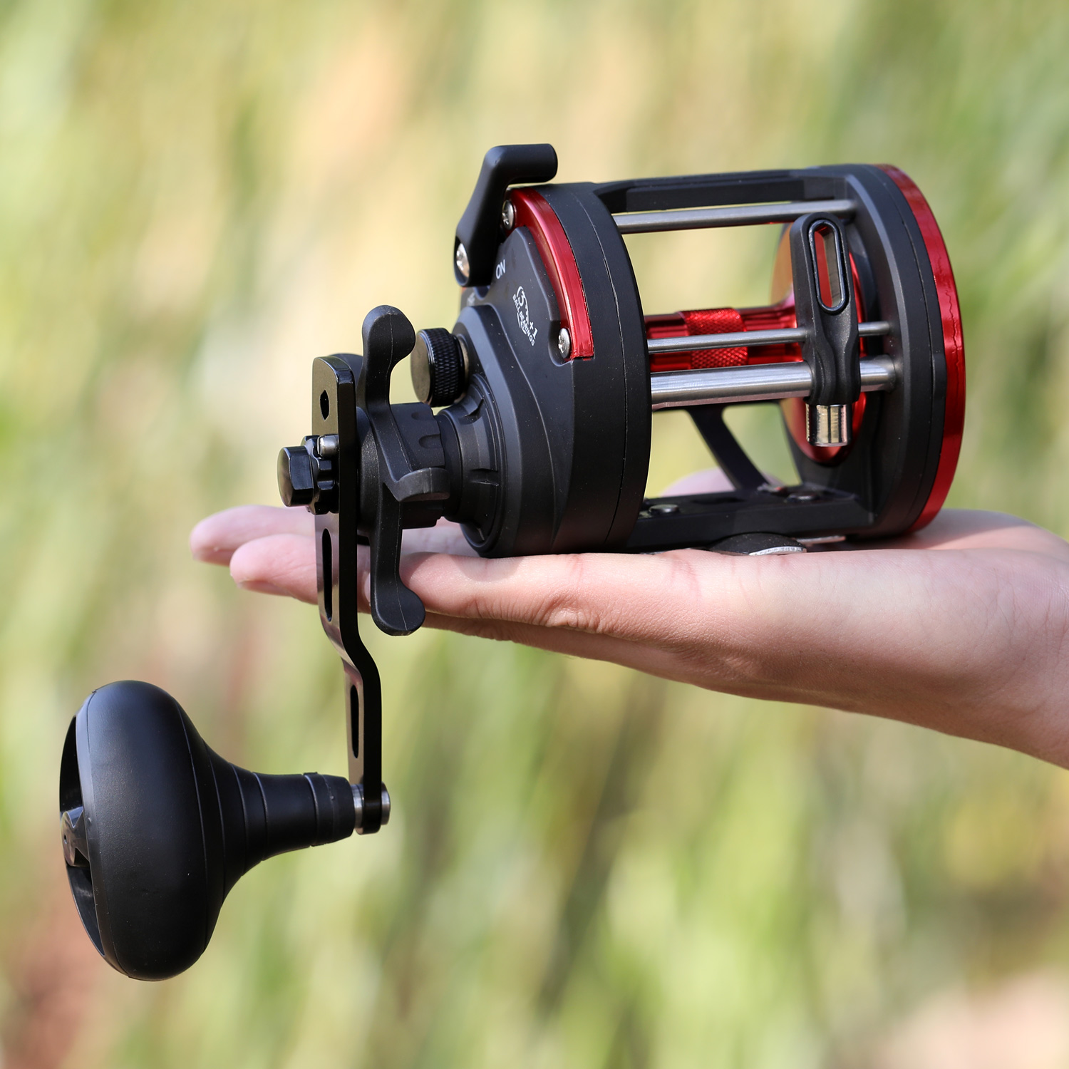 Trolling Drum Fishing Reels Obsidian North Gear Classic Model For Anglers And Reels Enthusiasts Worldwide 2