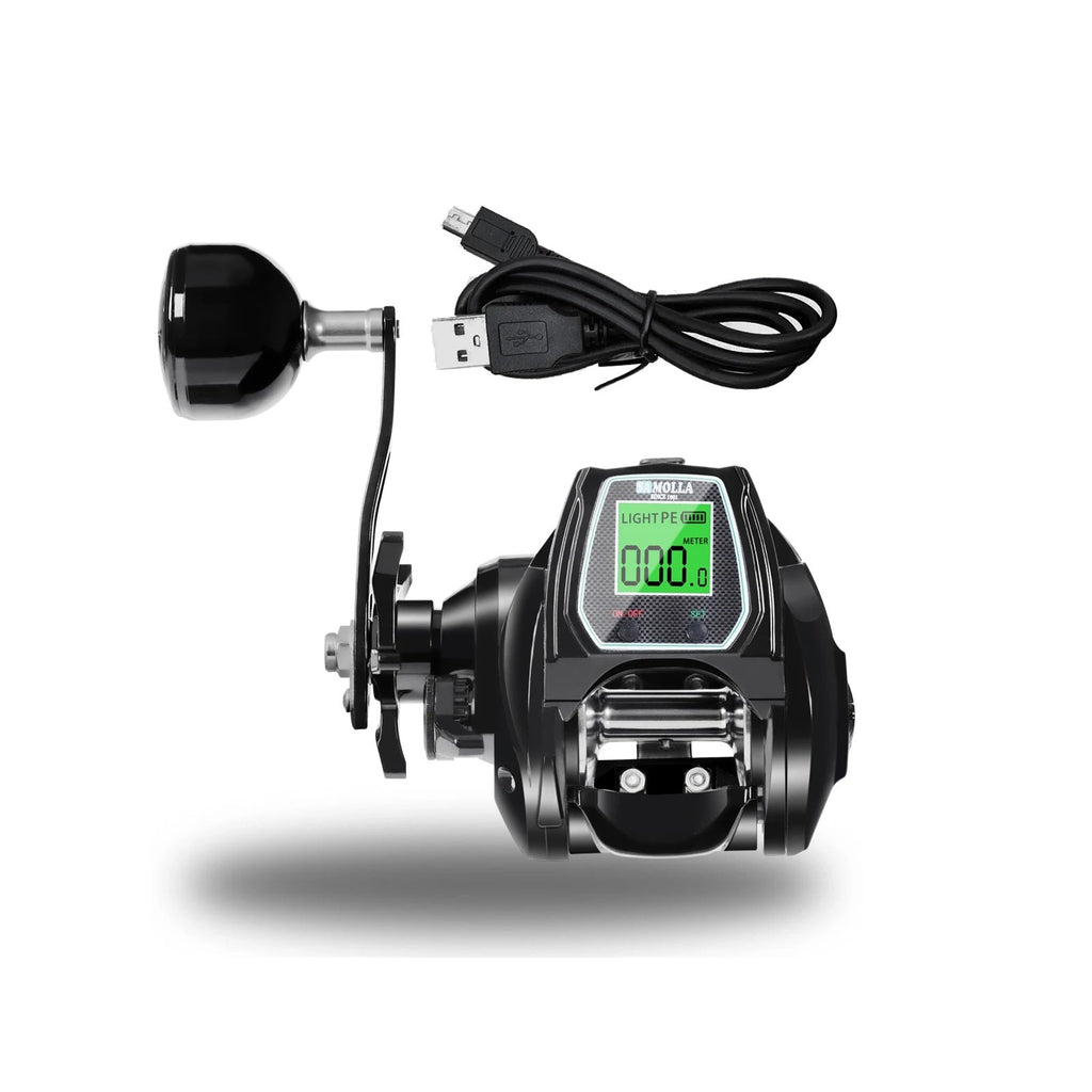 Waterproof Electronic Baitcasting Fishing Reel Designed For Catfishing And Versatile Angling Use 1