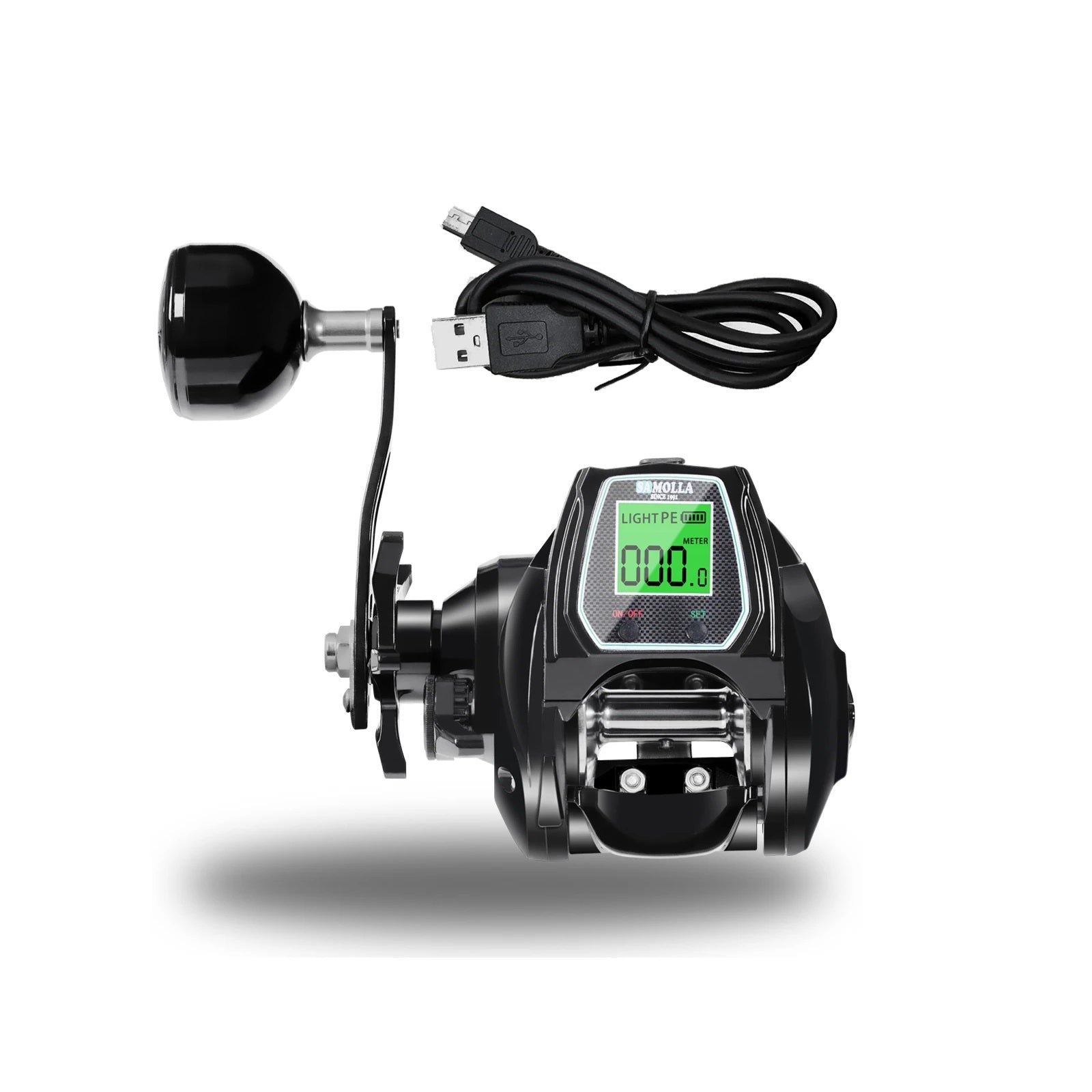 Waterproof Electronic Baitcasting Fishing Reel Designed For Catfishing And Versatile Angling Use 1