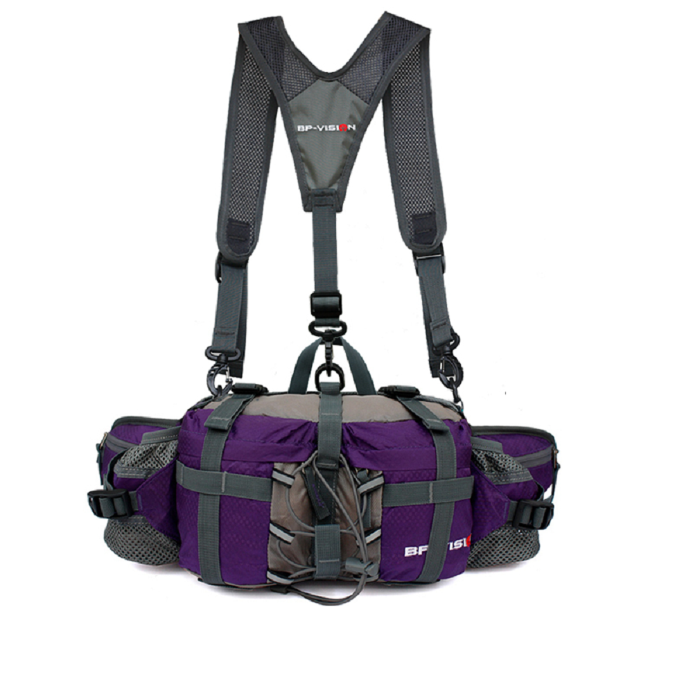 Waterproof Hiking Waist Bag Pack With Water Bottle Holder For Outdoor Use And Travel Accessory 1