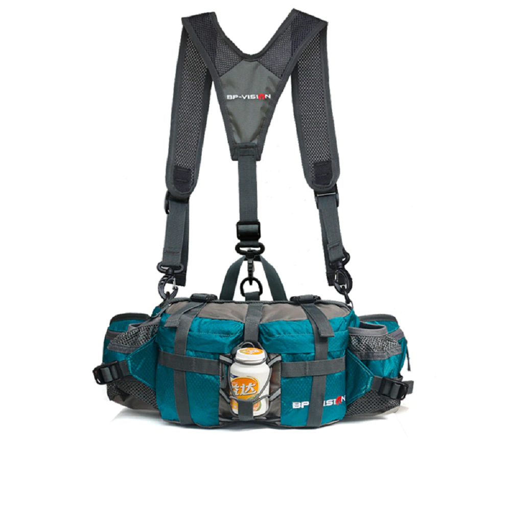 Waterproof Hiking Waist Bag Pack With Water Bottle Holder For Outdoor Use And Travel Accessory 3