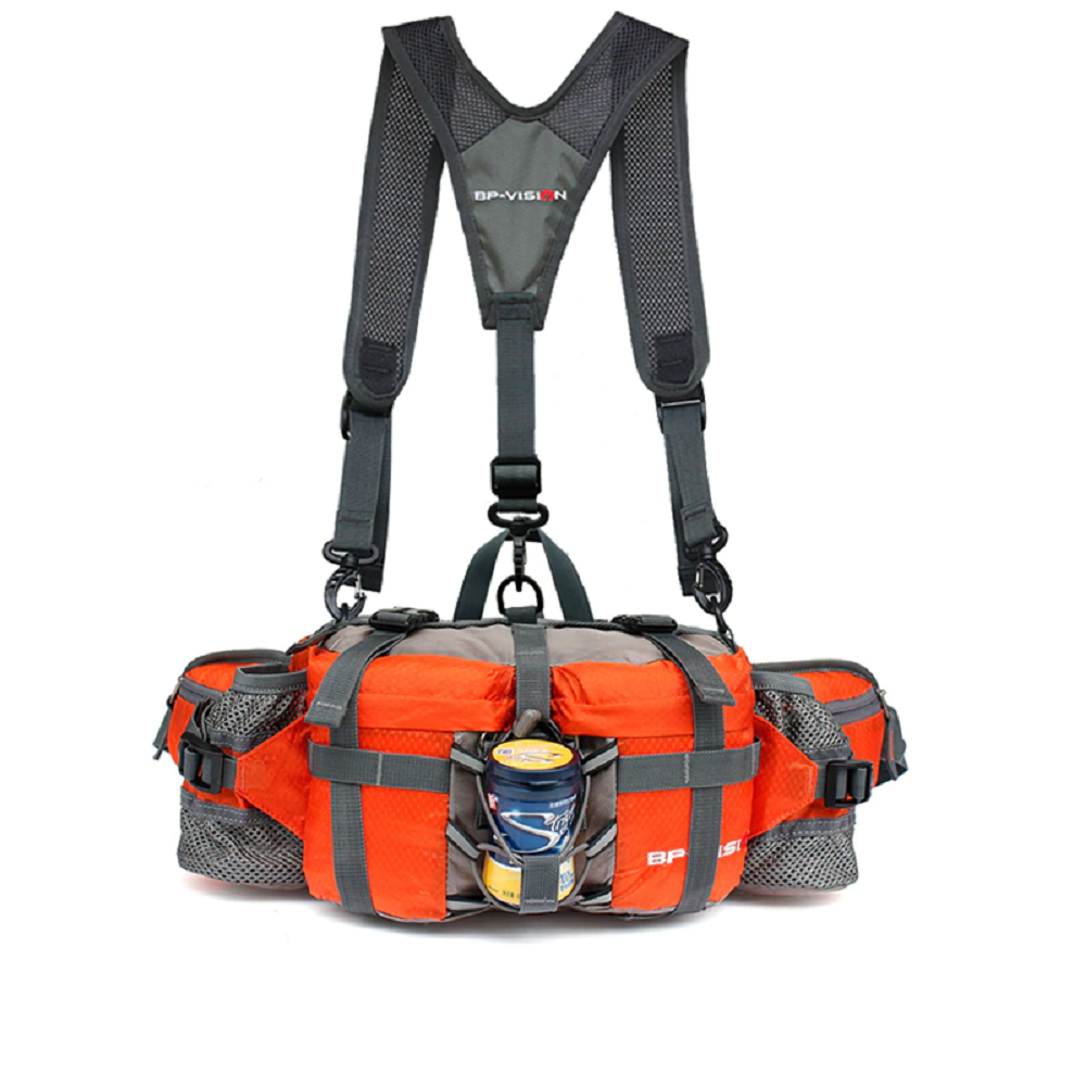 Waterproof Hiking Waist Bag Pack With Water Bottle Holder For Outdoor Use And Travel Accessory 5